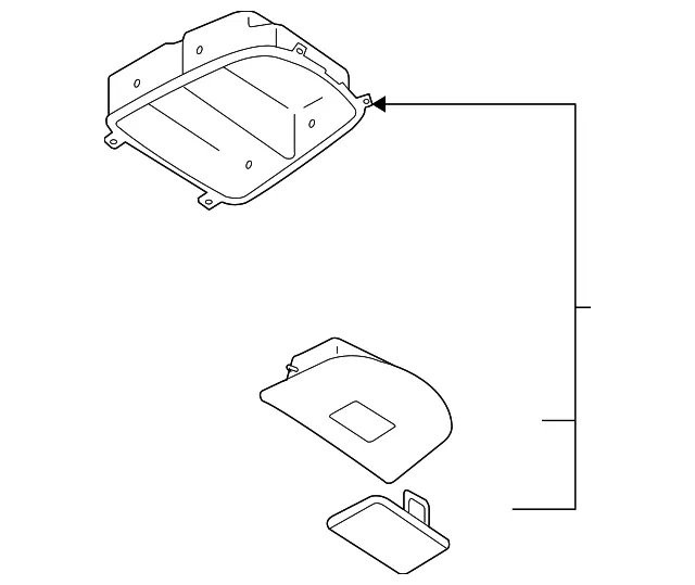 Console Compartment - Mazda (ld476997y80)