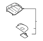 Console Compartment - Mazda (ld476997y80) - view 3
