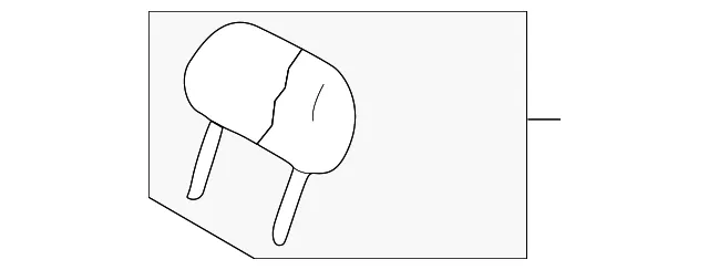 Headrest - Mazda (ld508814005)