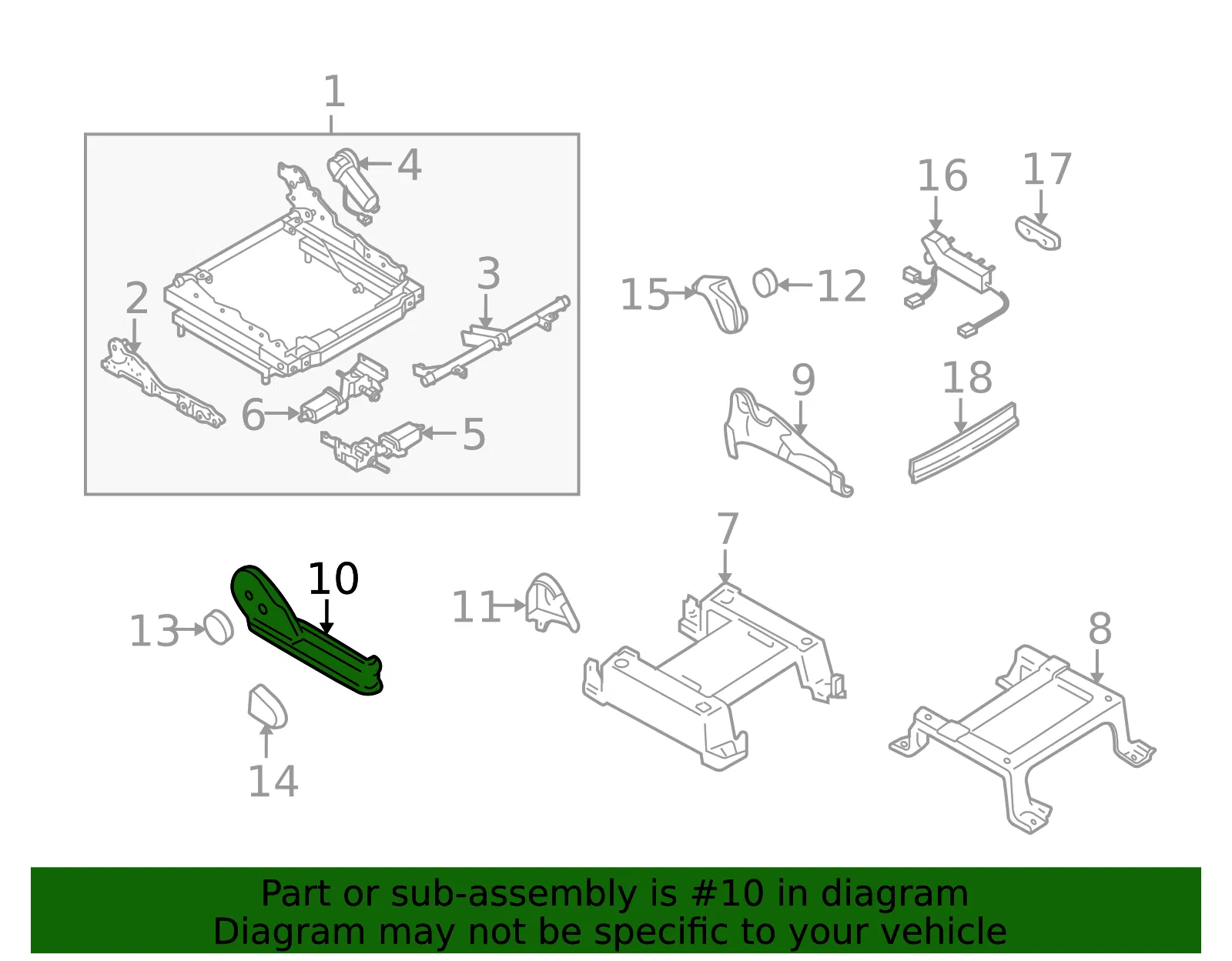 Seat Trim Panel - Mazda (ld51881h380) - view 2