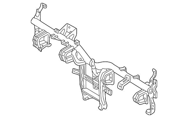 Instrument Panel Cross-Member - Mazda (le4360420)