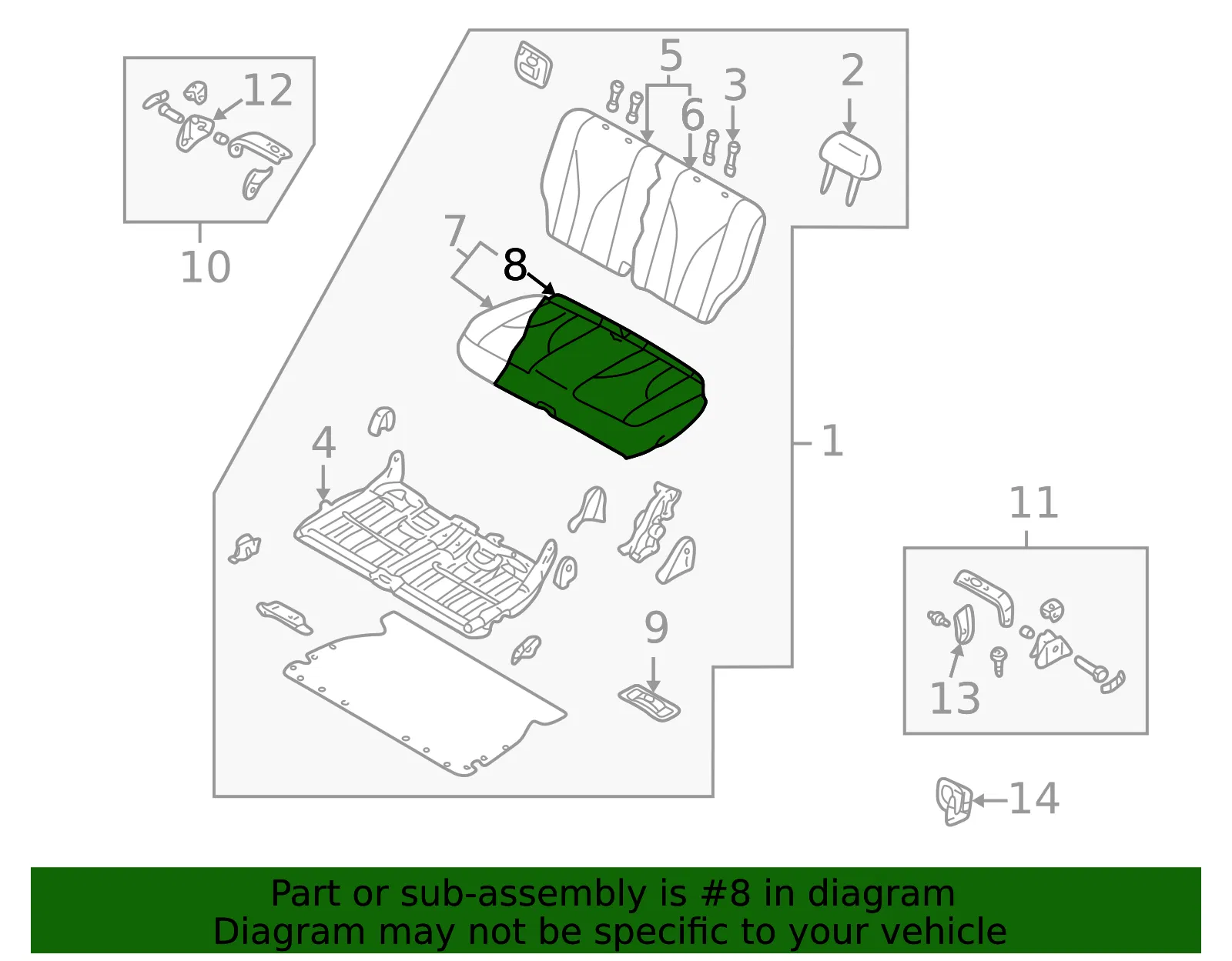 Seat Cover - Mazda (le448831180) - view 2