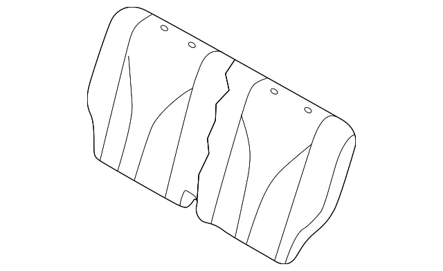 Seat Back Assembly - Mazda (le508833072)