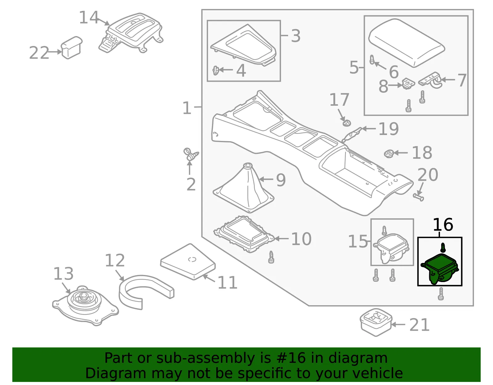 Cup Holder - Mazda (n0666439xd80) - view 2