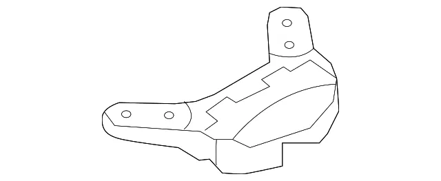Convertible Top Stowage Compartment Lid Striker - Mazda (n123r13b0d)