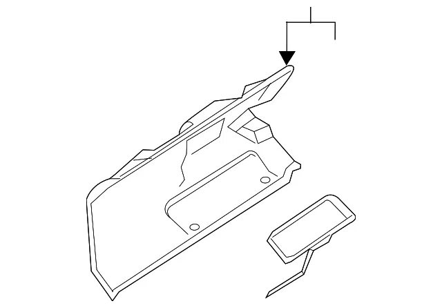 Trunk Trim Panel - Mazda (n2436882x)