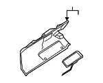 Trunk Trim Panel - Mazda (n2436882x) - view 3