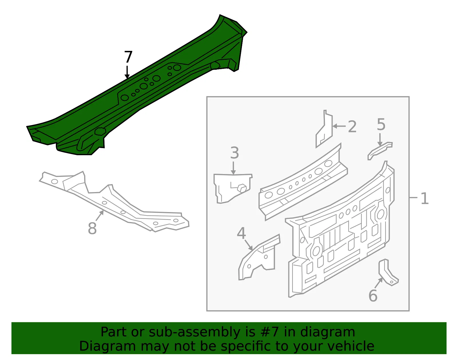 Package Tray - Mazda (n24870500b) - view 2