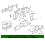 Instrument Panel Side Cover - Mazda (na0164912a21) - view 4
