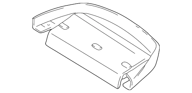 Pkg Tray Trim - Mazda (nb38683f1c02)