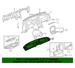 Instrument Panel Pad - Mazda (nc1060350) - view 4