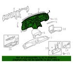 Instrument Panel - Mazda (nc1060401d21) - view 4