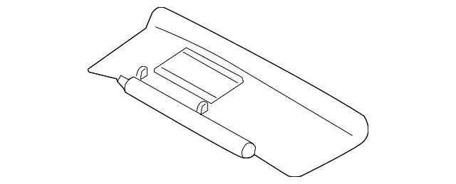 Sun Visor - Mazda (nd0p6927002)