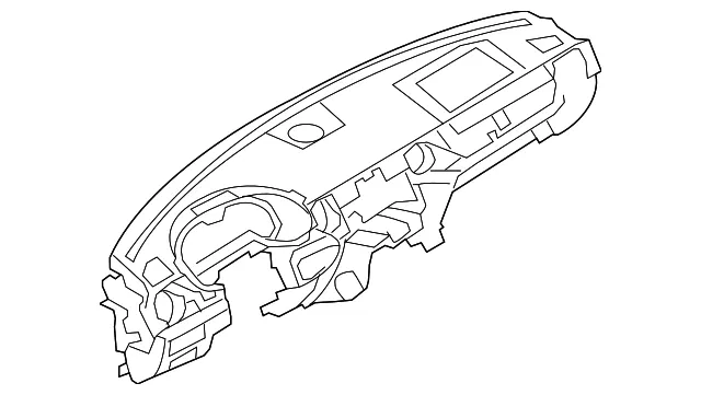 Instrument Panel - Mazda (ne5160410b89)