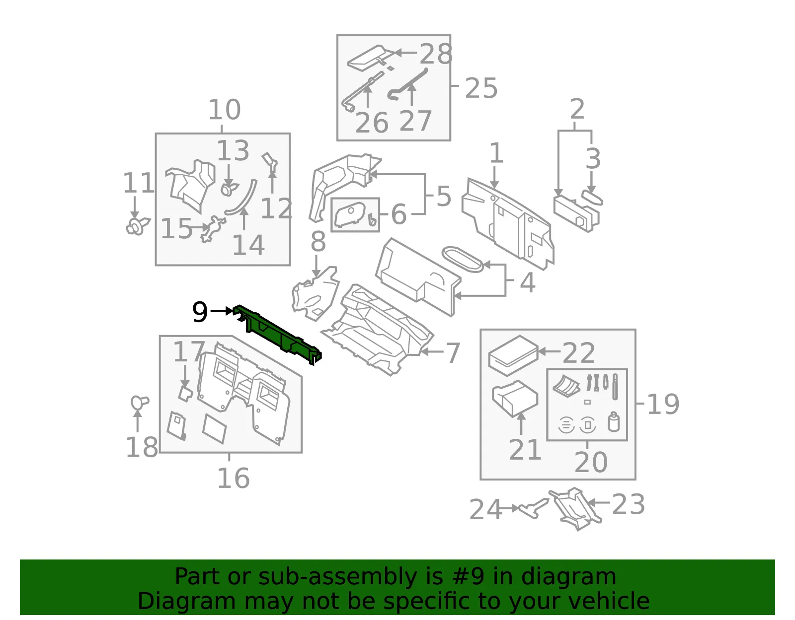 Seat Back Panel - Mazda (ne52683t0b02) - view 2