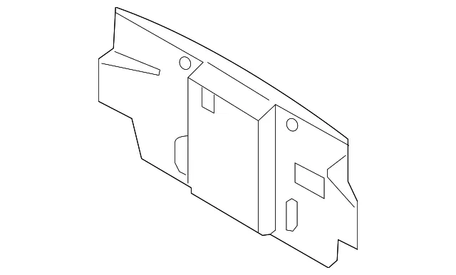 Rear Body Panel Trim Panel - Mazda (nf796889xc)