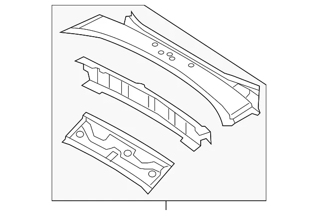 Package Tray - Mazda (nf7970500d)
