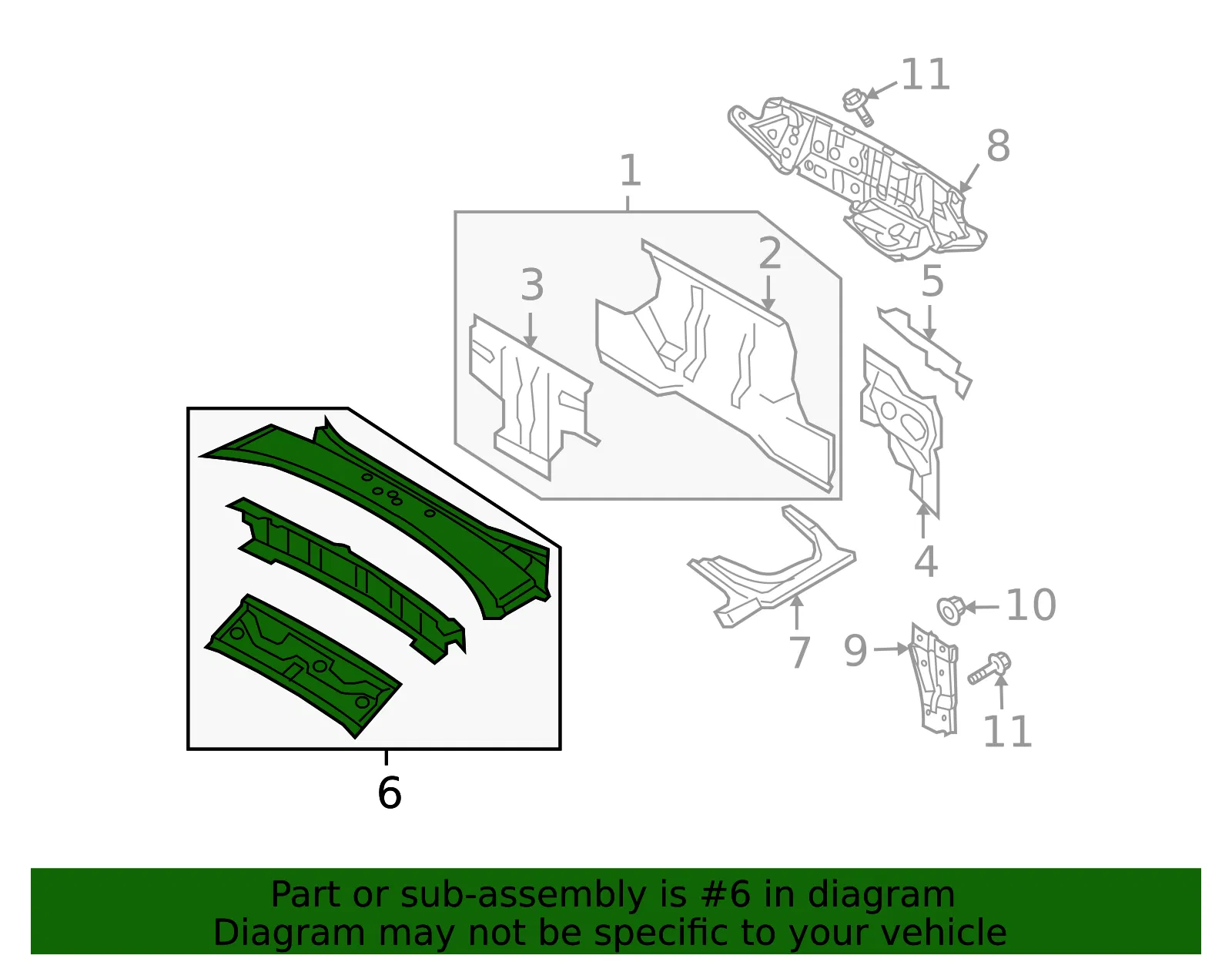 Package Tray - Mazda (nf7970500d) - view 2