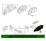 Dash Control Unit - Mazda (ng0s61190) - view 4