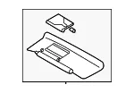 Sun Visor - Mazda (nh1869270a02) - view 3