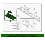 Sun Visor - Mazda (nh1869270a02) - view 4