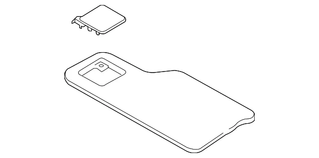 Console Lid - Mazda (nh5364450c02)