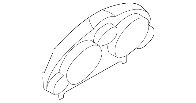 Instrument Panel Lens - Mazda (nn0155446)