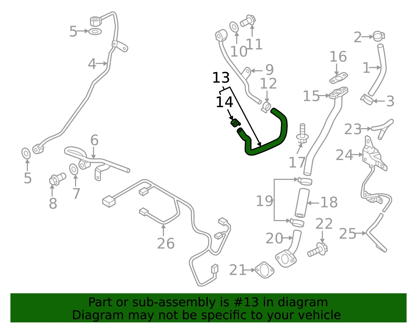 Water Outlet - Mazda (p5sr1517z) - view 2