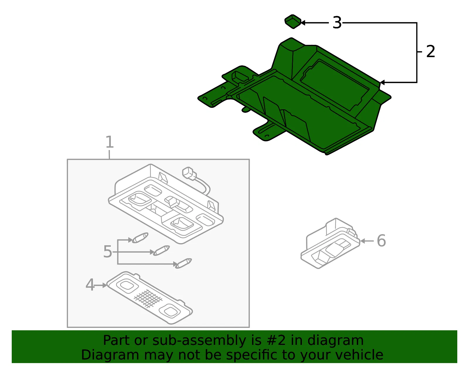 Console Bracket - Mazda (t0026998xb) - view 2