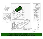 Console Lid - Mazda (t03264461b90) - view 4