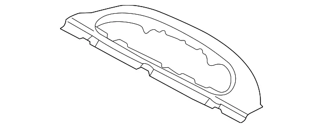 Package Tray Trim - Mazda (t032683a0c02)