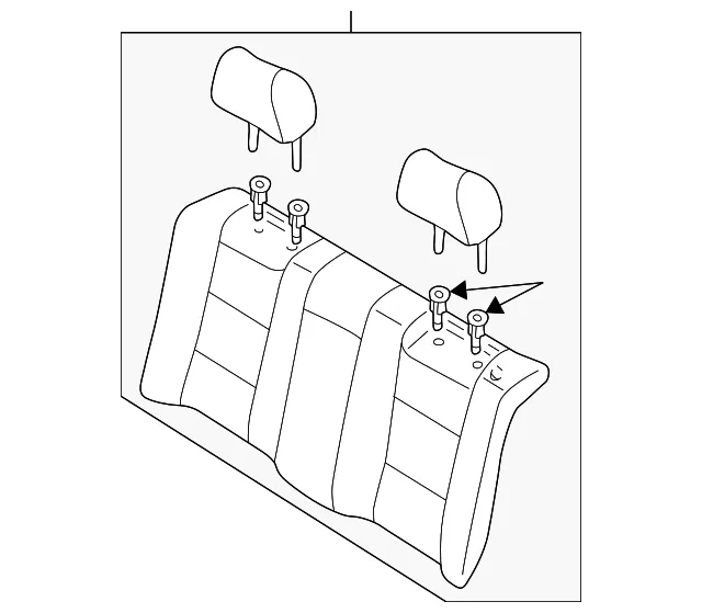 Seat Back Assembly - Mazda (t06257350b80)