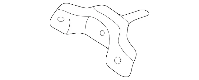 Instrument Panel Mounting Bracket - Mazda (ta0160392a)