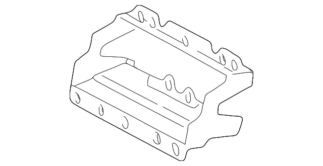 Instrument Panel Air Bag Bracket - Mazda (ta0160a61b)