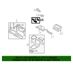 Instrument Panel Pocket - Mazda (ta0164180c02) - view 4