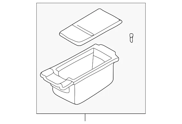 Console Armrest - Mazda (ta0164440c)
