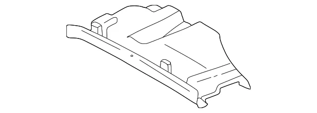 Instrument Panel Cover - Mazda (ta0164520c80)