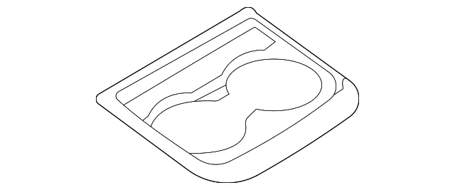 Console Cup Holder Bezel - Mazda (ta0a6442102)