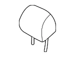 Headrest - Mazda (ta0b8824005) - view 3