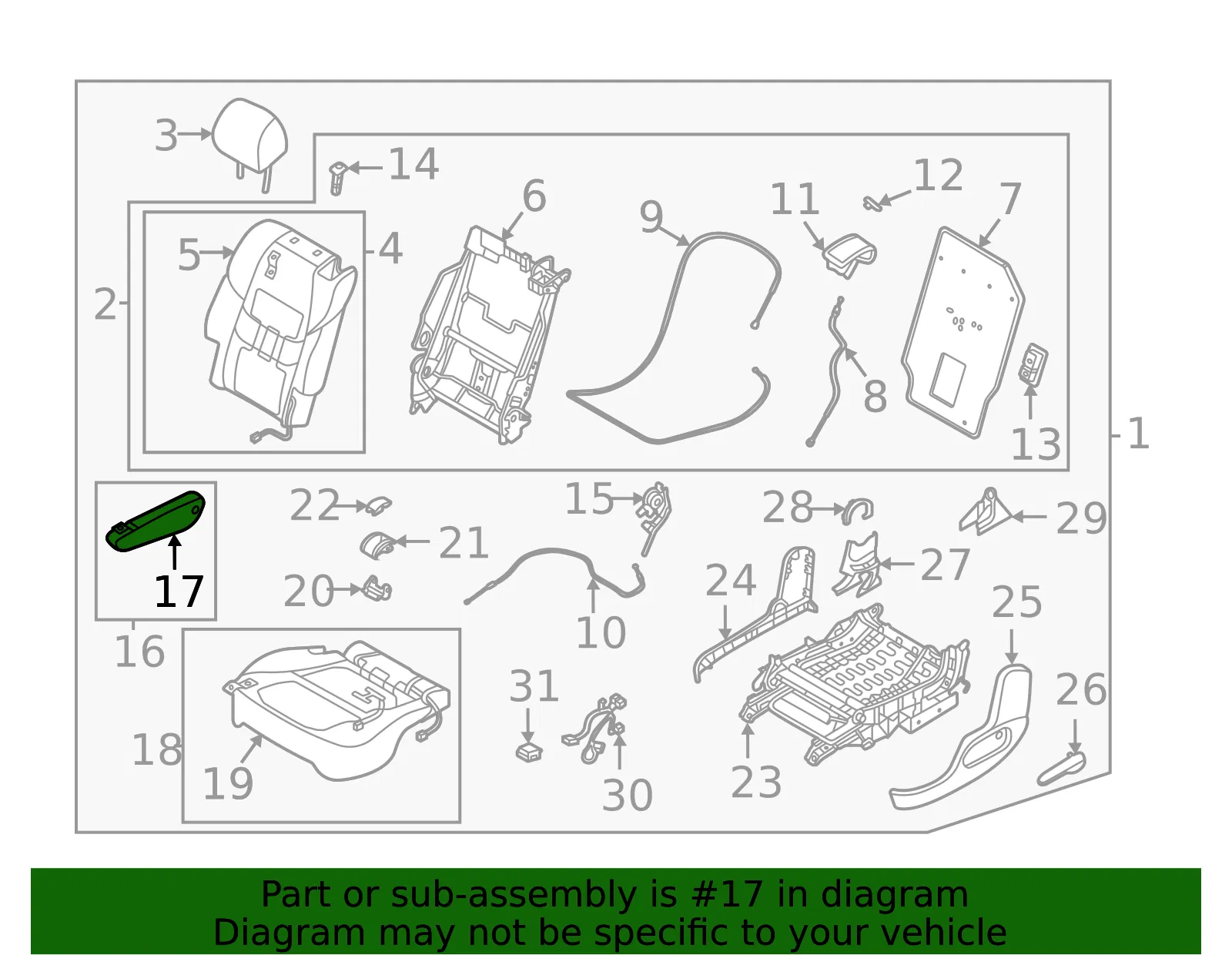 Armrest Cover - Mazda (ta0b882c102) - view 2