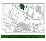 Headrest - Mazda (ta0d8814039) - view 4
