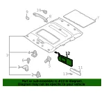 Sun Visor - Mazda (tb9669270h37) - view 4