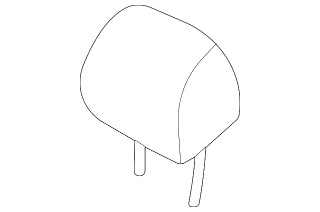 Headrest - Mazda (tc3p882403b)