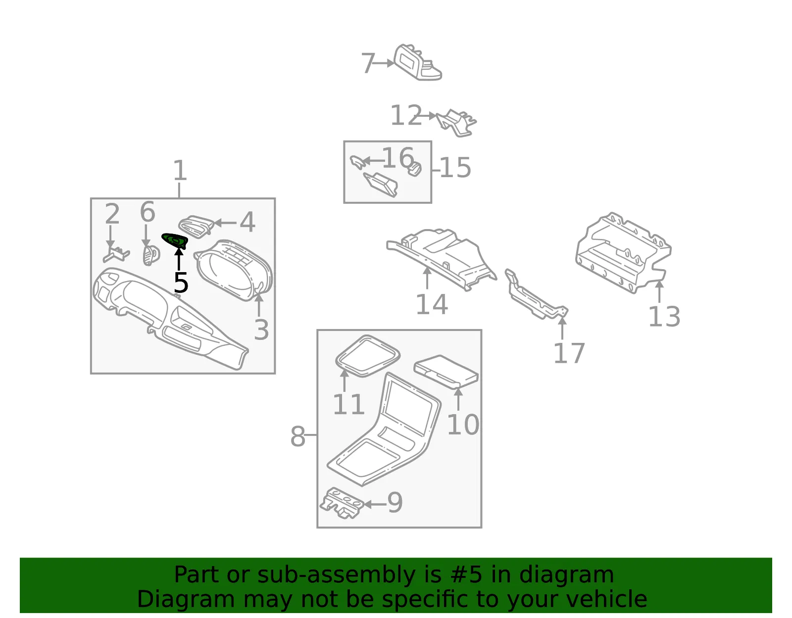 Instrument Panel Lens - Mazda (tc8655447) - view 2