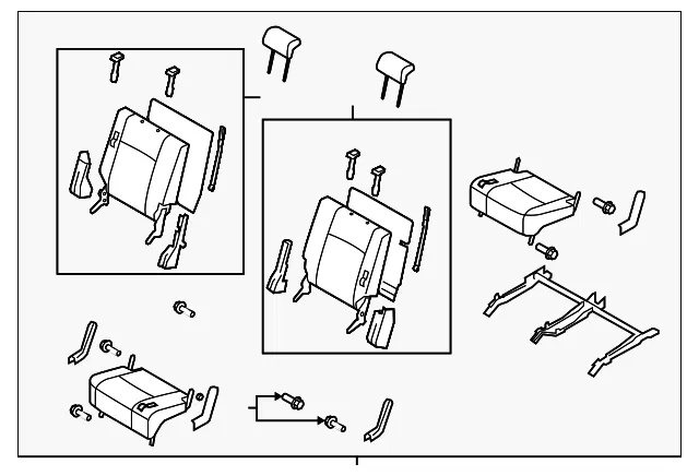Seat Assembly - Mazda (td115730xd02)