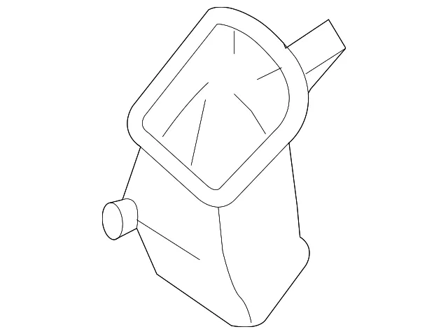 Instrument Panel Air Duct - Mazda (td1160191a)