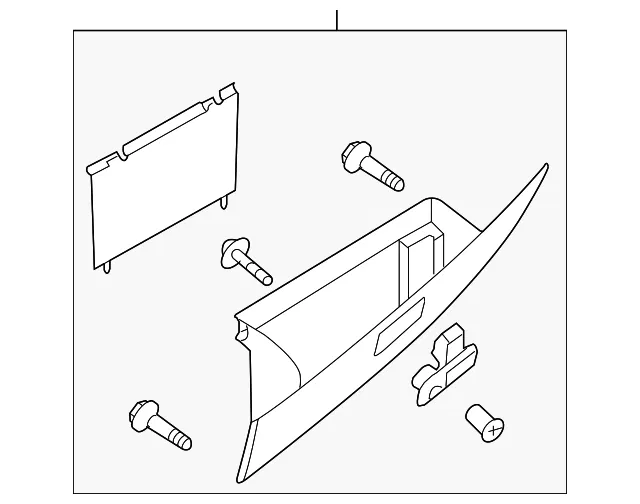 Glove Box Assembly - Mazda (td1164030k34)