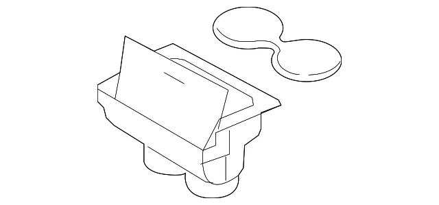 Cup Holder - Mazda (td116439xe)