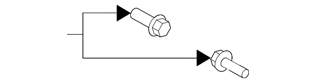 Seat Cushion Lower Bolt - Mazda (td1188378)
