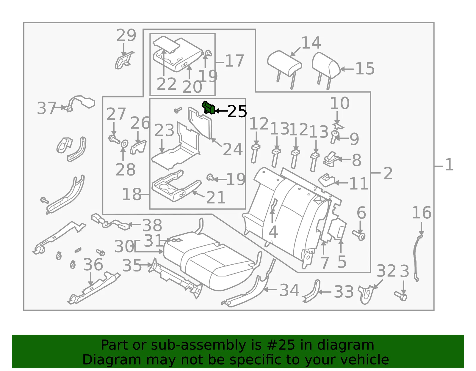 Knob - Mazda (td138829902) - view 2
